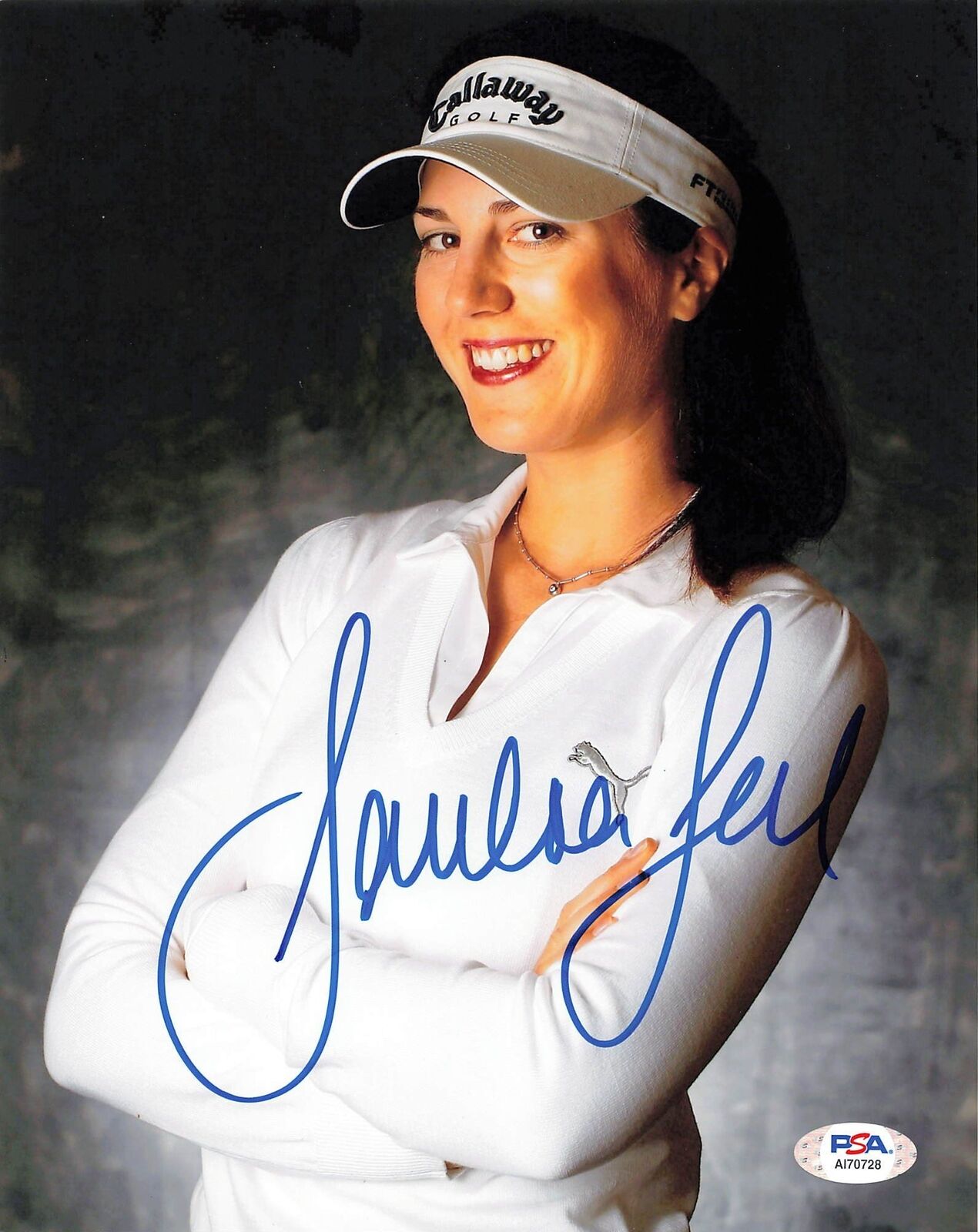 Sandra Gal signed 8x10 photo PSA/DNA Autographed Golf