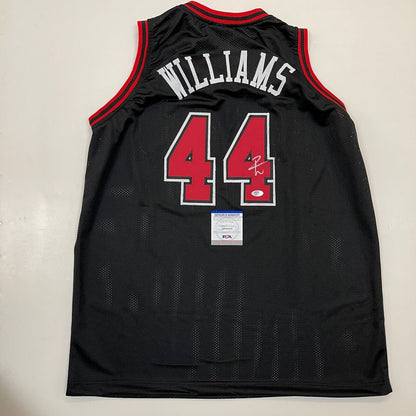 Patrick Williams signed jersey PSA/DNA Chicago Bulls Autographed