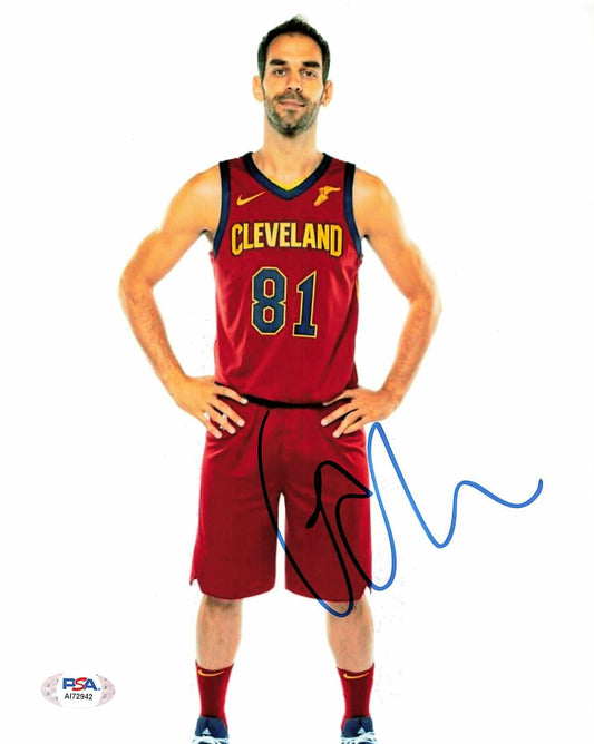 Jose Calderon signed 8x10 photo PSA/DNA Cleveland Cavaliers Autographed