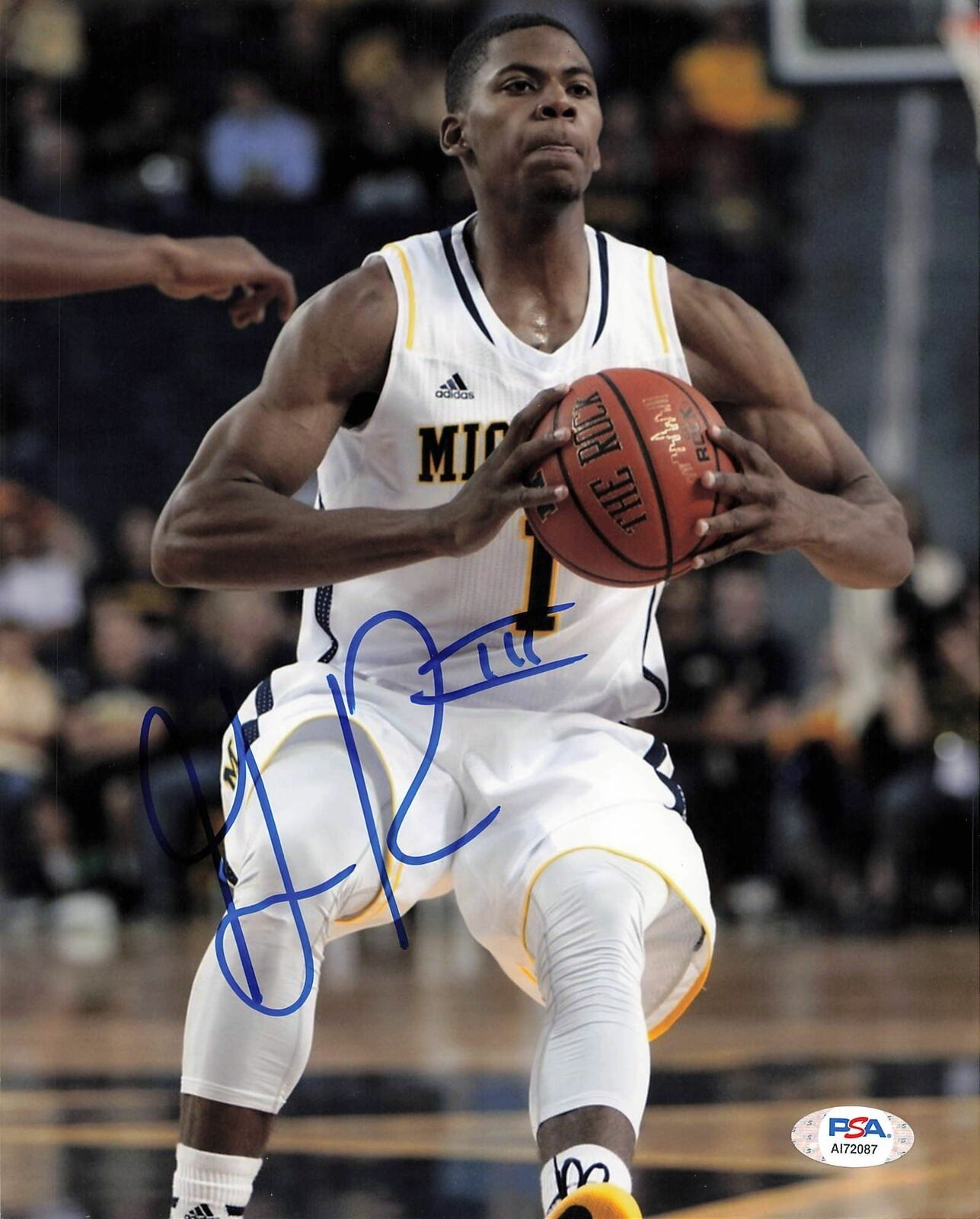 Glenn Robinson Signed 8x10 Photo PSA/DNA Michigan Wolverines Autographed