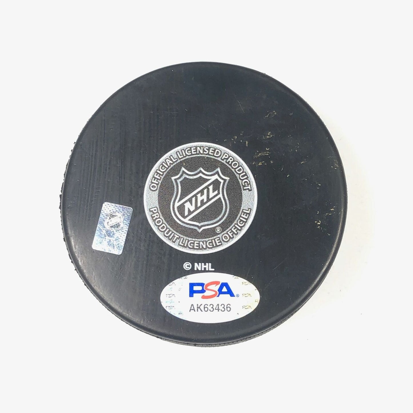 KEVIN LANKINEN signed Hockey Puck PSA/DNA Chicago Blackhawks Autographed