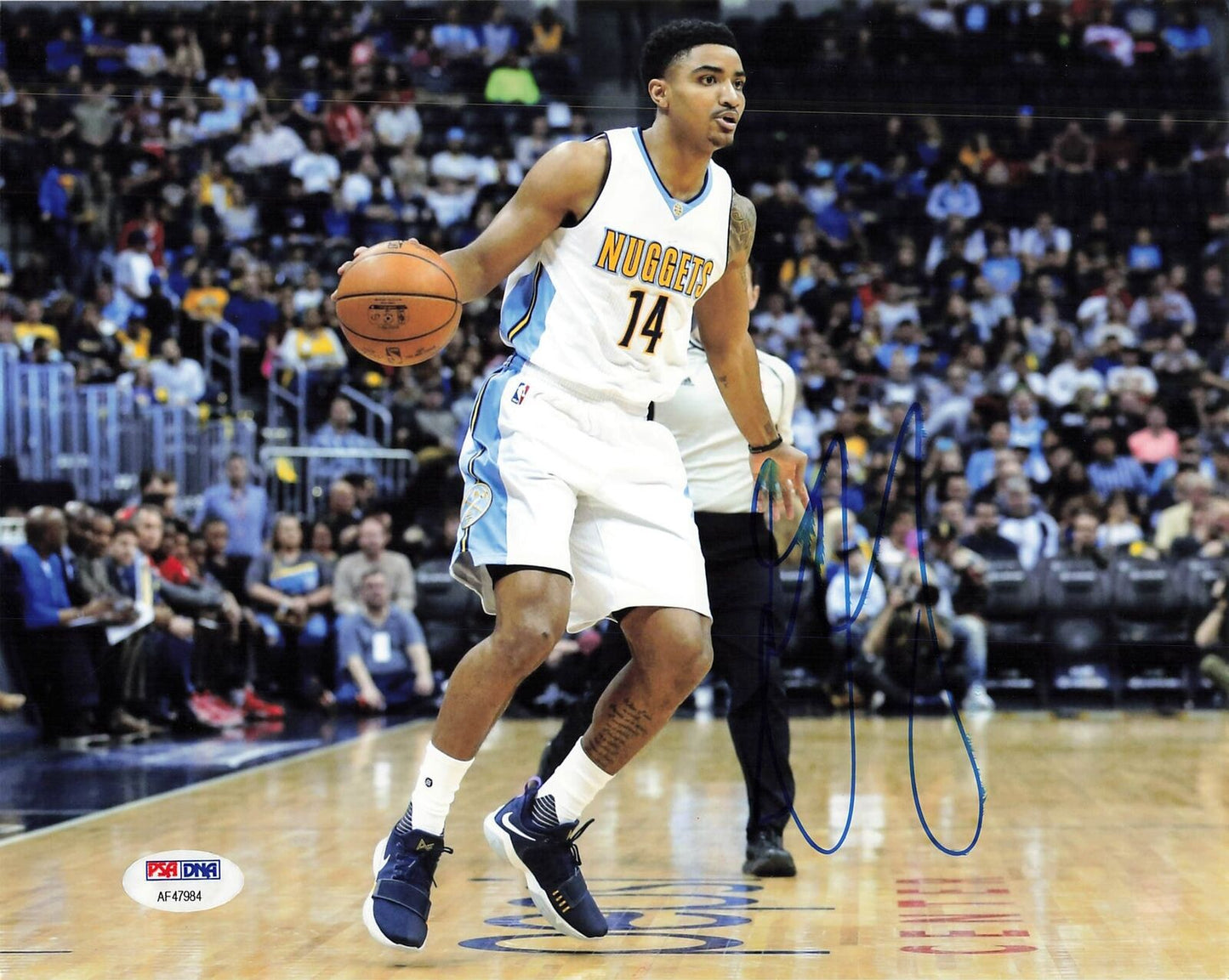 Gary Harris signed 8x10 photo PSA/DNA Denver Nuggets Autographed