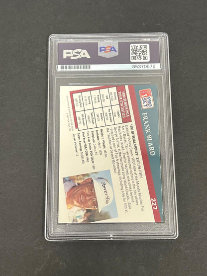 1991 Pro Set #227 Frank Beard Signed Card PSA/DNA Slabbed AUTO