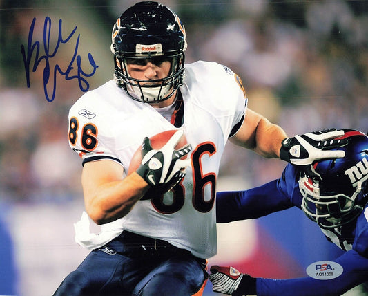 KYLE ADAMS Signed 8x10 photo PSA/DNA Chicago Bears Autographed