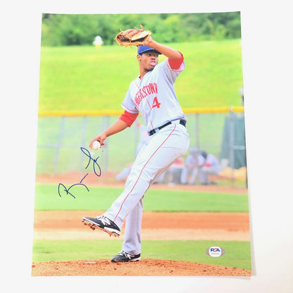 Reynaldo Lopez signed 11x14 photo PSA/DNA Chicago White Sox Autographed