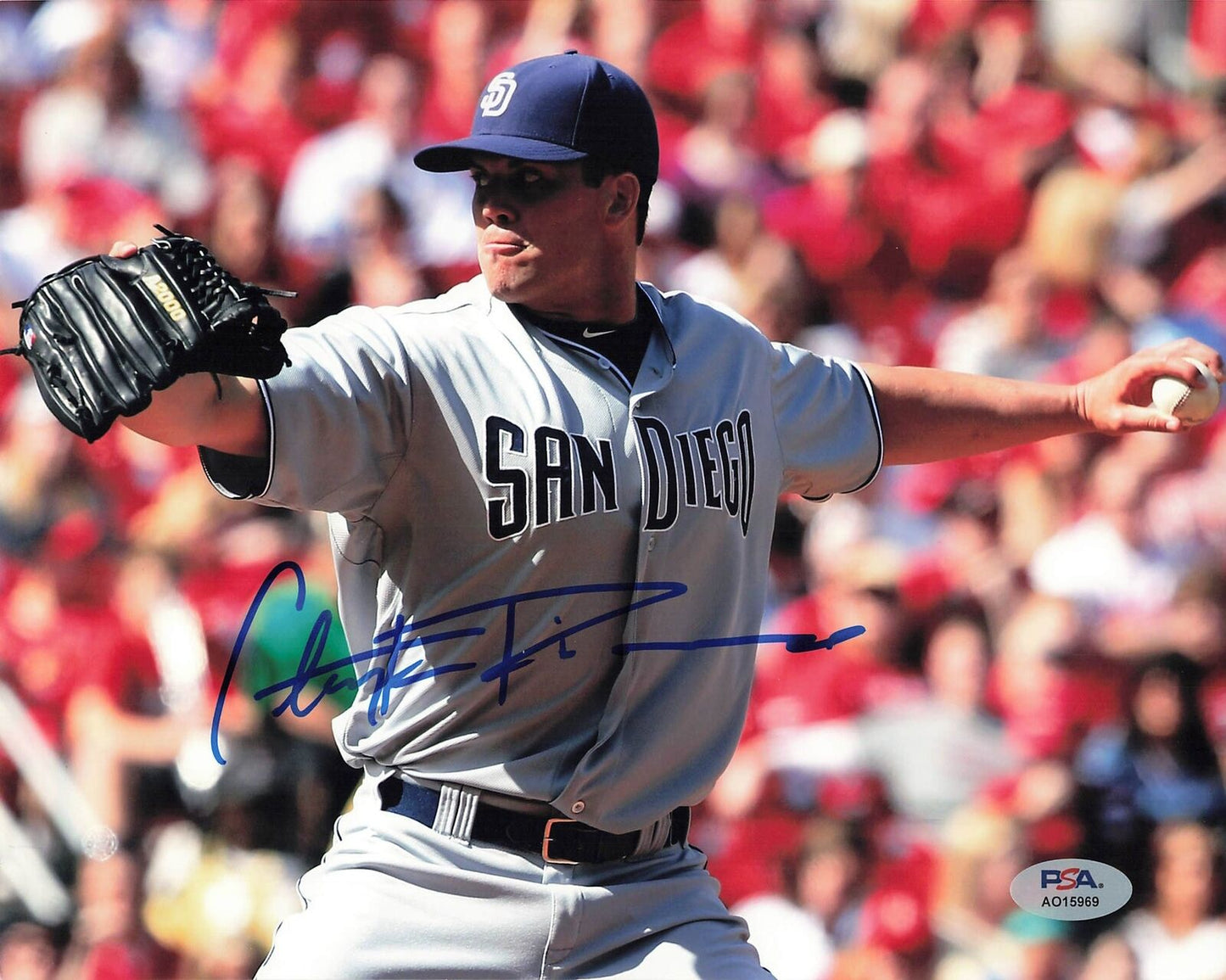 Clayton Richard signed 8x10 photo PSA/DNA San Diego Padres Autographed