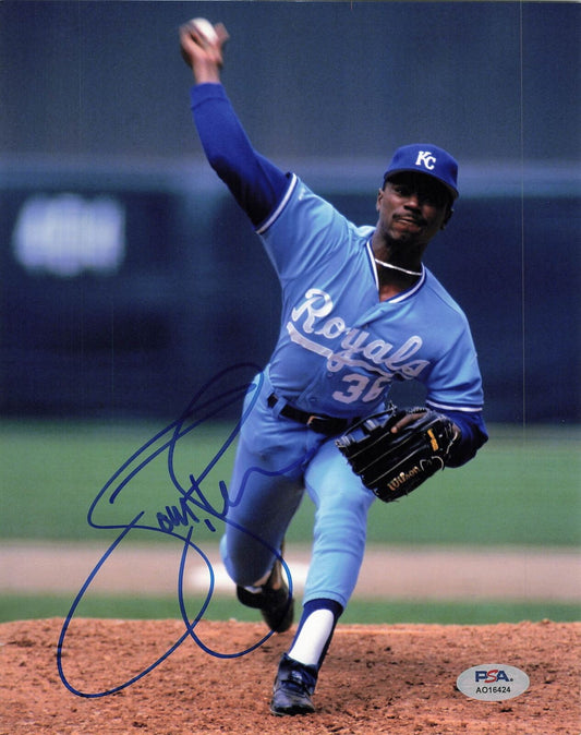 Tom Gordon signed 8x10 photo PSA/DNA Kansas City Royals Autographed