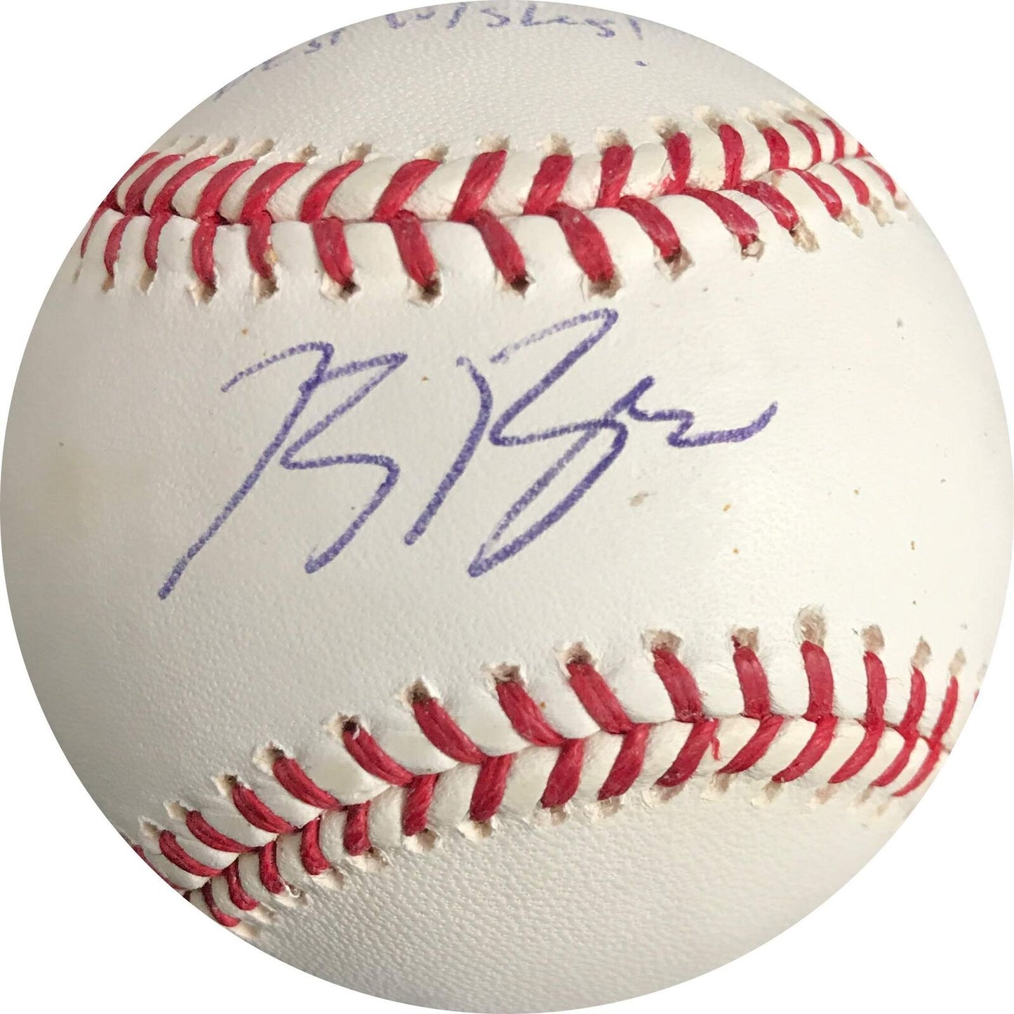 Ryan Braun signed baseball PSA/DNA Milwaukee Brewers autographed