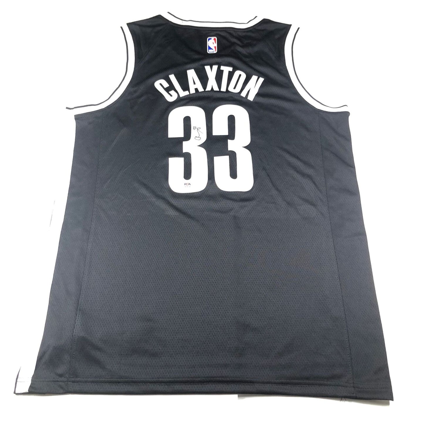 Nic Claxton Signed Jersey PSA/DNA Brooklyn Nets Autographed Black