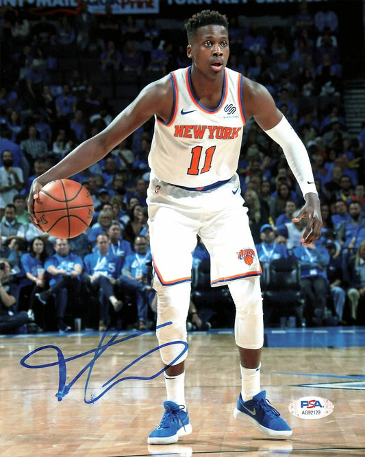 Frank Ntilikina signed 8x10 photo PSA/DNA New York Knicks Autographed