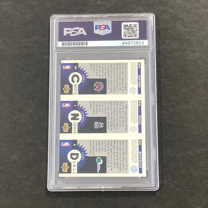 1996-97 Upper Deck #M170 DOUG CHRISTIE Signed Card AUTO 10 PSA/DNA Slabbed Rapto