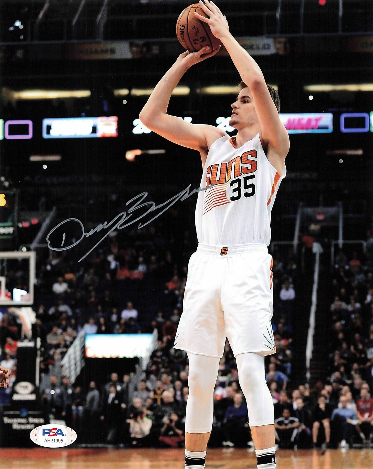 Dragan Bender signed 8x10 photo PSA/DNA Phoenix Suns Autographed