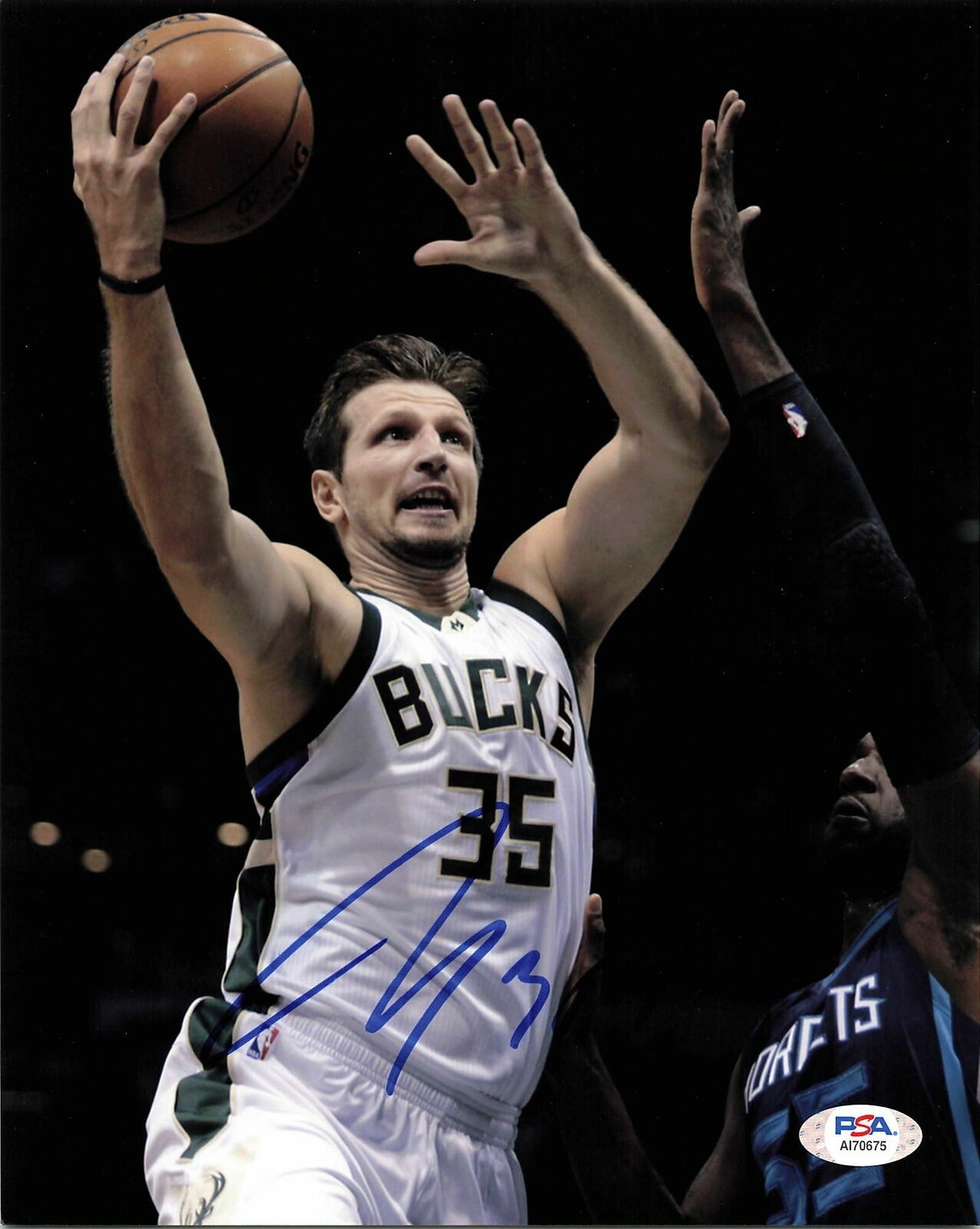 MIRZA TELETOVIC signed 8x10 Photo PSA/DNA Bucks Autographed