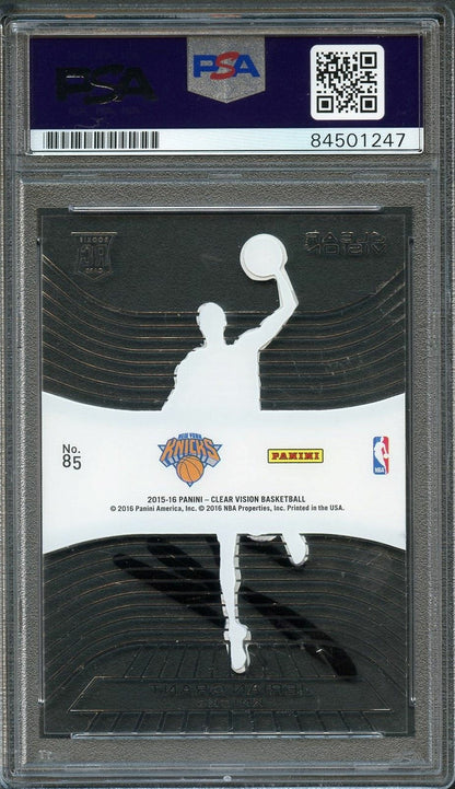 2015-16 Panini Clear Vision #85 Jerian Grant Signed Card AUTO PSA Slabbed RC Kni