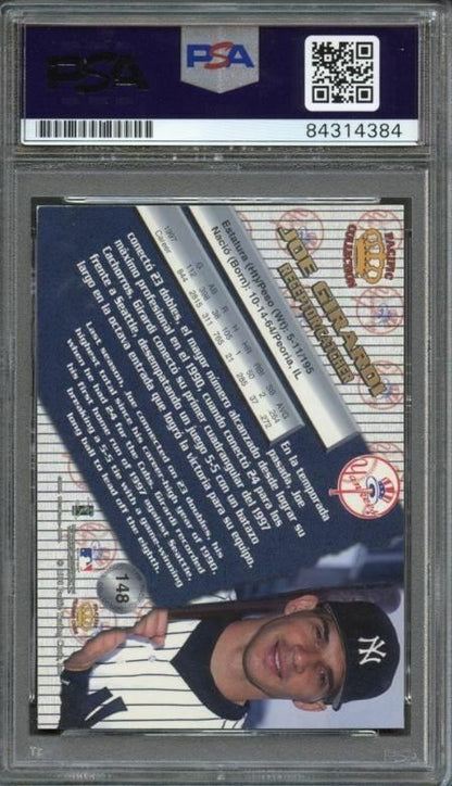 1998 Pacific Crown Collection #148 Joe Girardi Signed Card PSA Slabbed Auto Yank