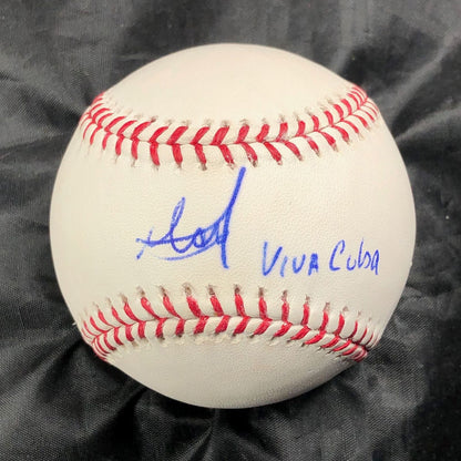 ADRIAN MOREJON Signed Baseball PSA/DNA San Diego Padres Autographed