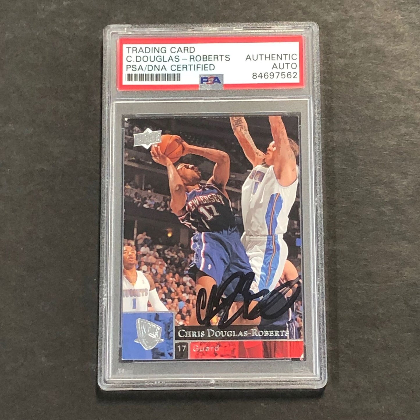 2008-09 Upper Deck Basketball #119 Chris Douglas-Roberts Signed Card AUTO PSA Sl