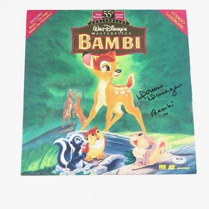 DONNIE DUNAGAN Bambi signed 55th Anniversary Limited Edition LP Vinyl PSA/DNA Al