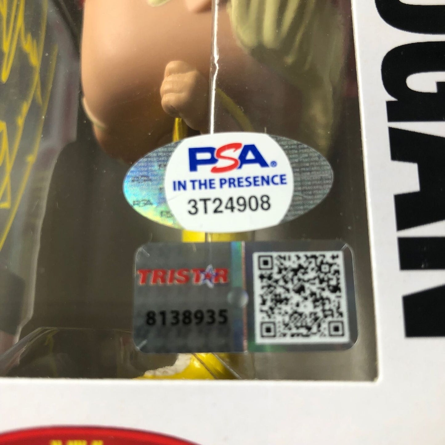 Hulk Hogan Signed Funko Pop #71 PSA/DNA Encapsulated Autographed WWE Tristar