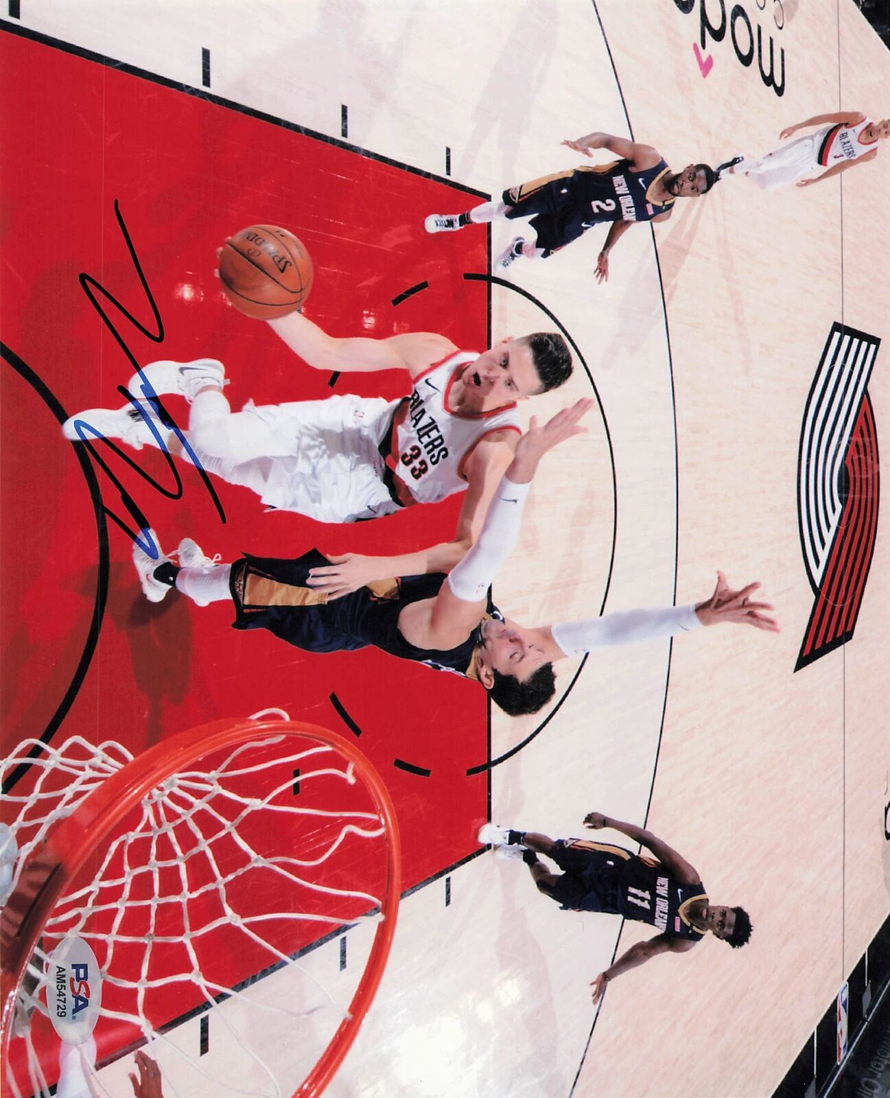 Zach Collins signed 8x10 photo PSA/DNA Portland Trail Blazers autographed