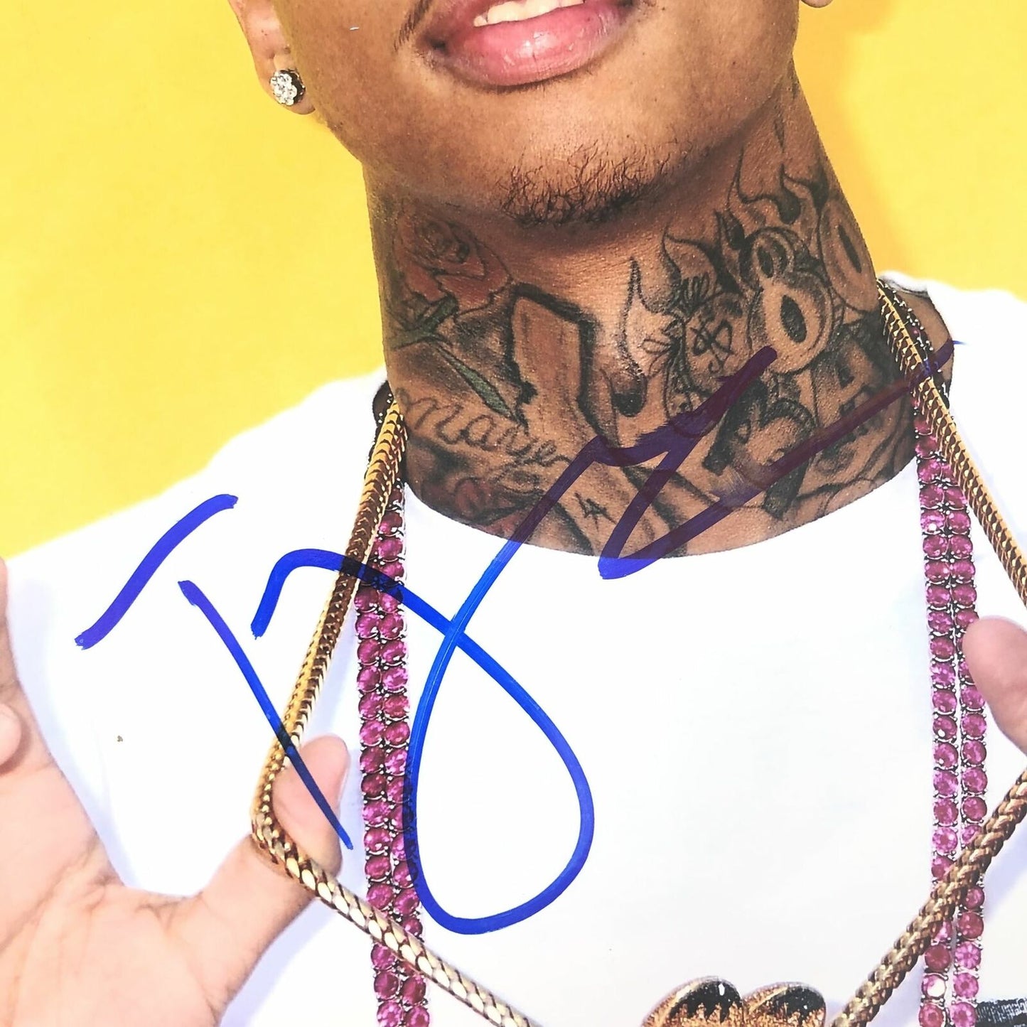 Tyga signed 11x14 photo PSA/DNA Autographed Rapper