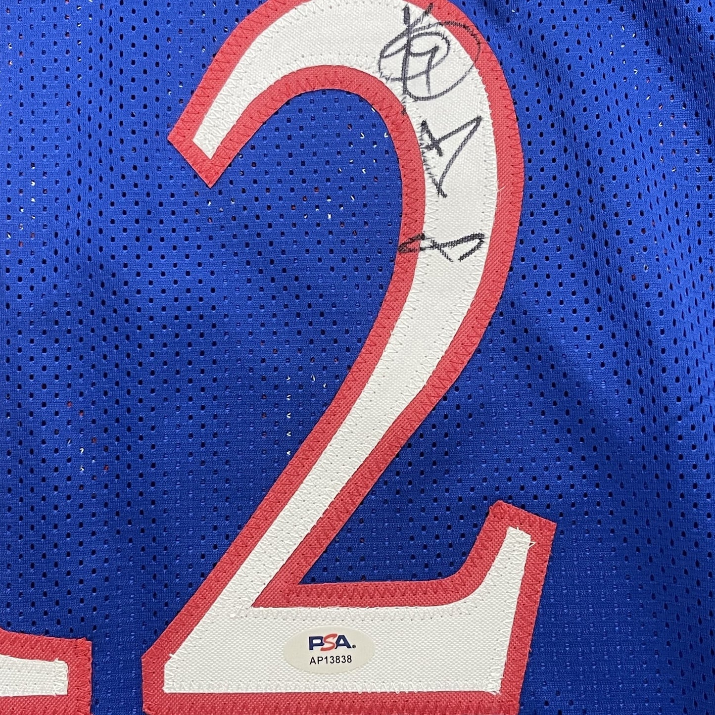 Kelly Oubre Jr. Signed Jersey PSA Kansas Jayhawks Autographed