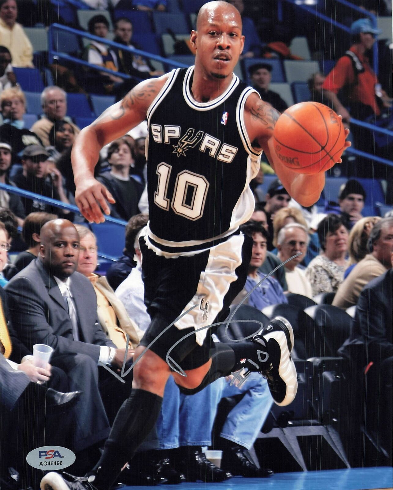 Keith Bogans signed 8x10 photo PSA/DNA San Antonio Spurs Autographed