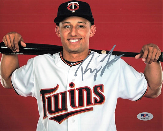 ROYCE LEWIS signed 8x10 photo PSA/DNA Minnesota Twins Autographed