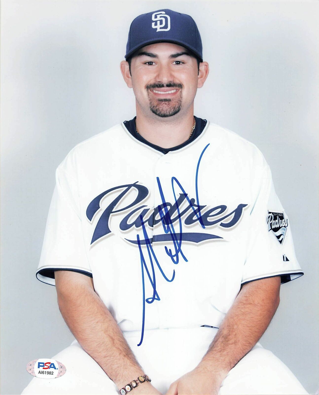 ADRIAN GONZALEZ signed 8x10 photo PSA/DNA San Diego Padres Autographed