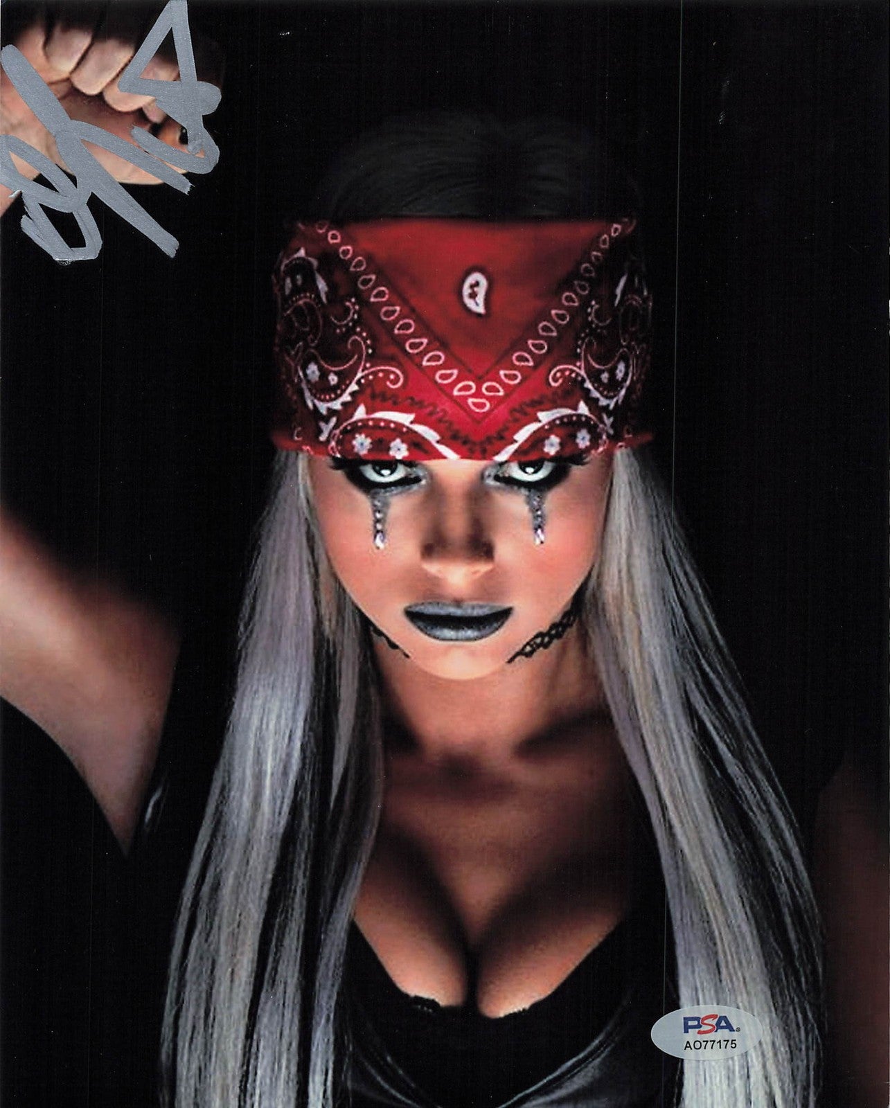 Liv Morgan Signed photo PSA Wrestling