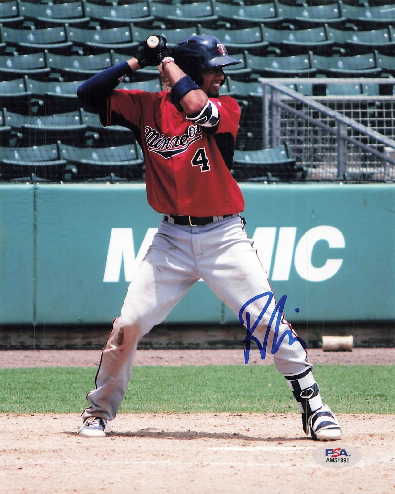 ROYCE LEWIS signed 8x10 photo PSA/DNA Minnesota Twins Autographed