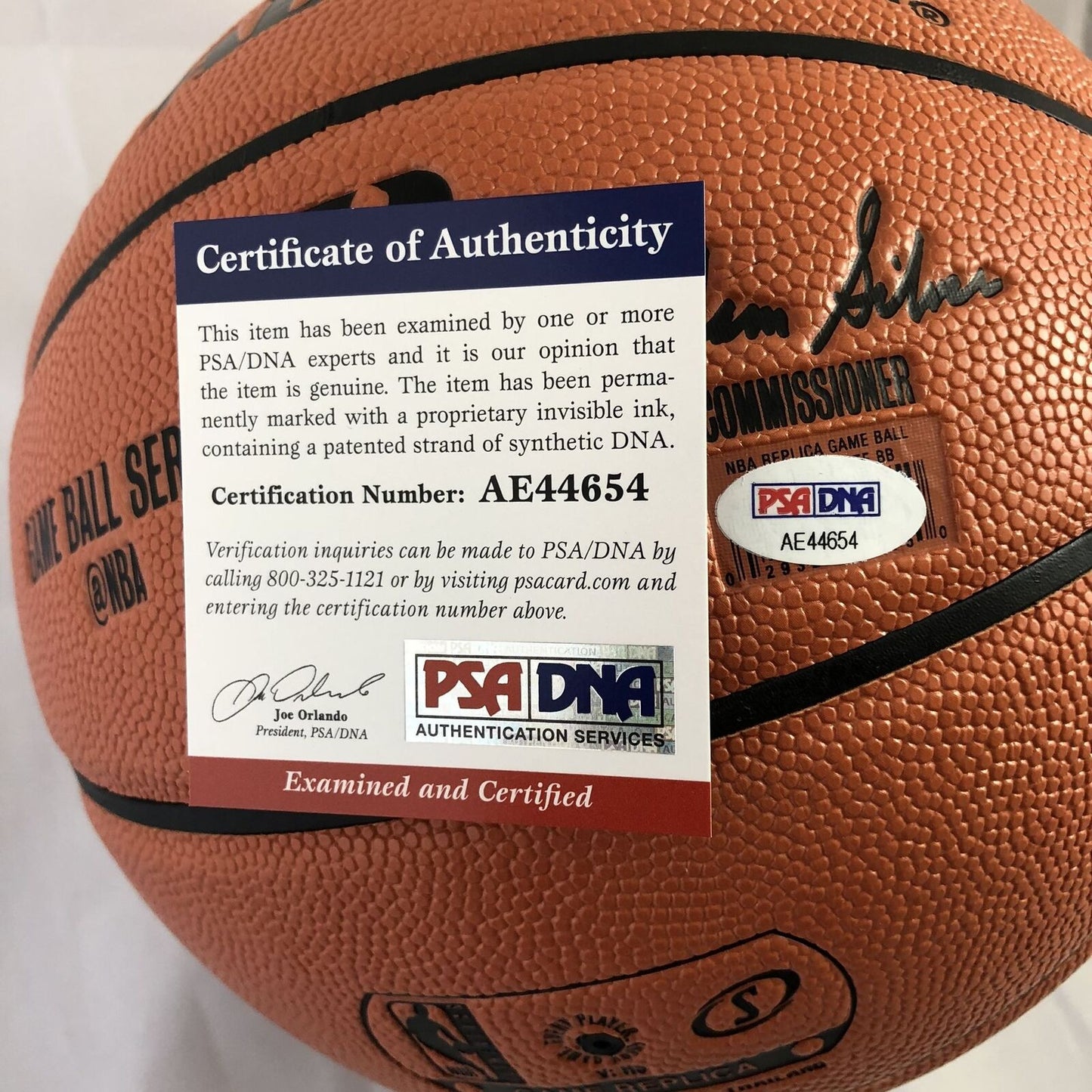 Scottie Lewis signed Basketball PSA/DNA NBA Prospect autographed