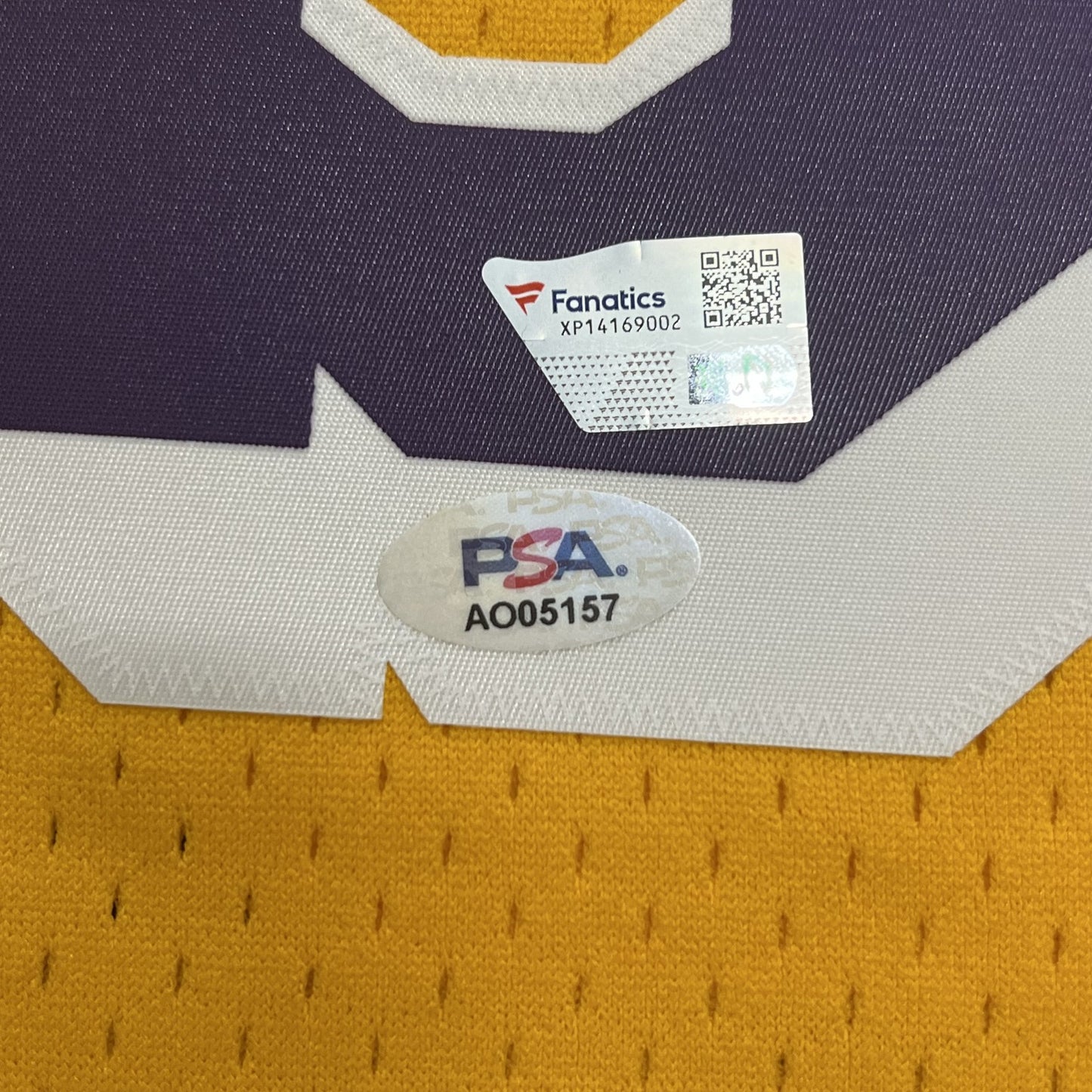 Kareem Abdul-Jabbar Signed Jersey PSA Auto Grade 10 Los Angeles Lakers Autograph