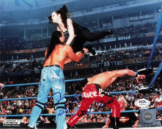 Crowbar Christopher Ford signed 8x10 photo PSA/DNA COA WWE Autographed Wrestling