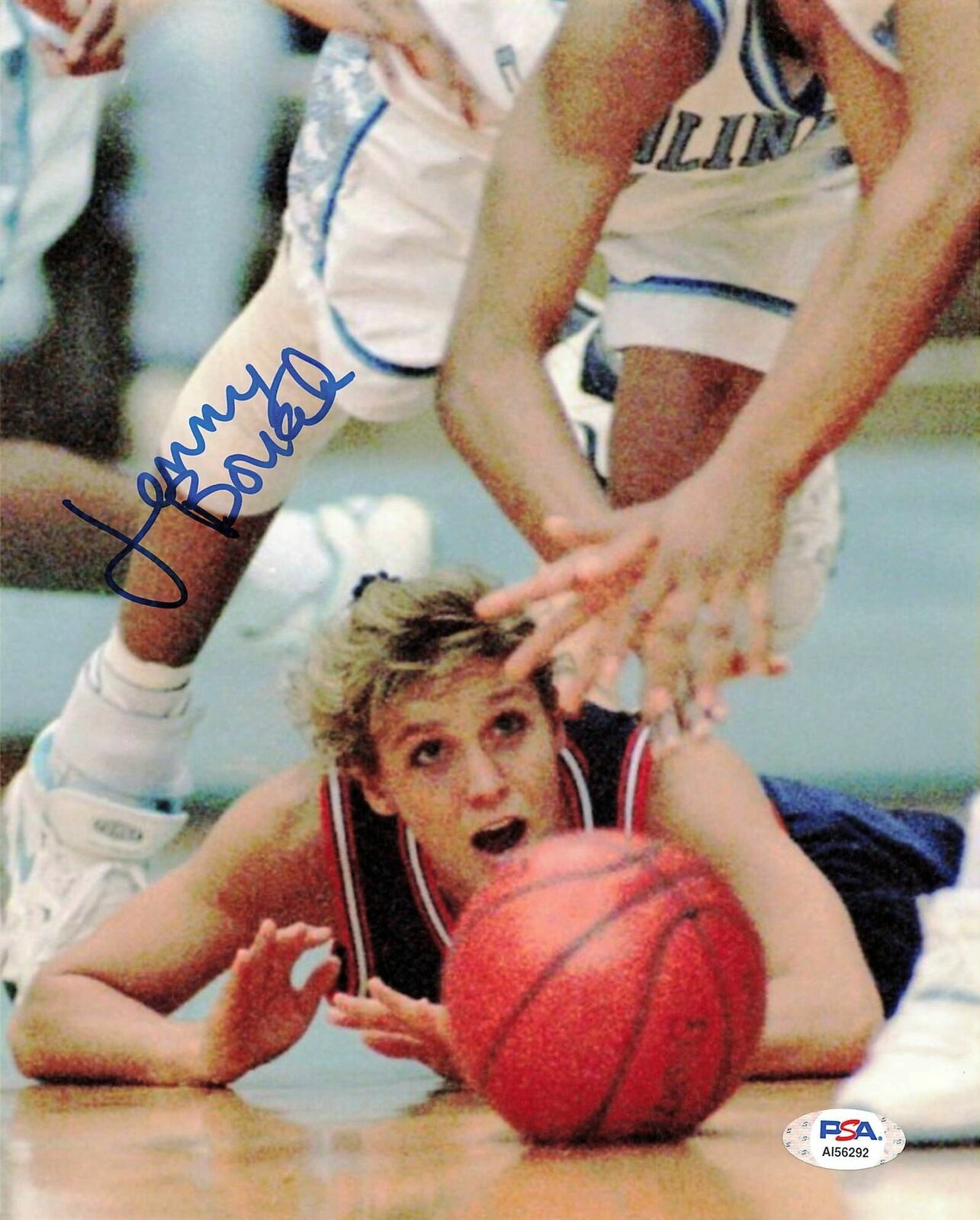 Jenny Boucek signed 8x10 photo PSA/DNA Seattle Storm Dallas Mavericks