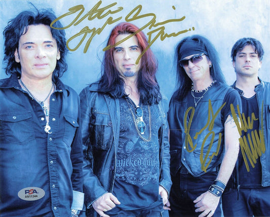 Autograph signed 8x10 photo PSA/DNA Autographed Band