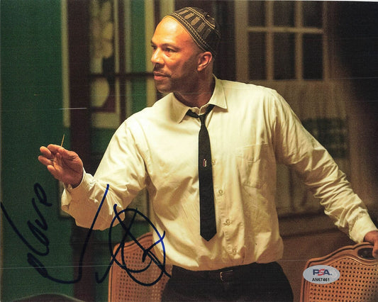 Common signed 8x10 photo PSA/DNA Autographed Musician