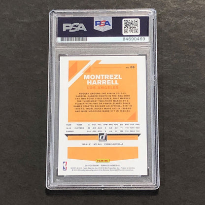2019-20 Panini Donruss #88 Montrezl Harrell Signed Card AUTO PSA Slabbed Clipper