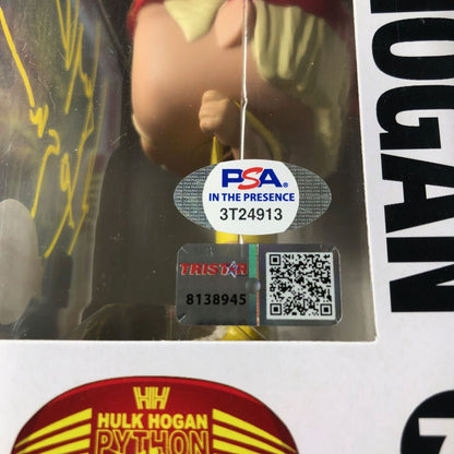 Hulk Hogan Signed Funko Pop #71 PSA/DNA Encapsulated Autographed WWE Tristar