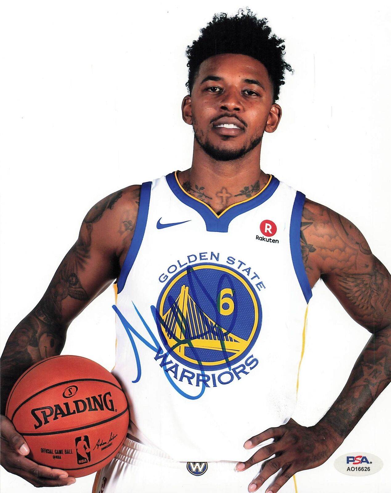 Nick Young signed 8x10 photo PSA/DNA Golden State Warriors Autographed