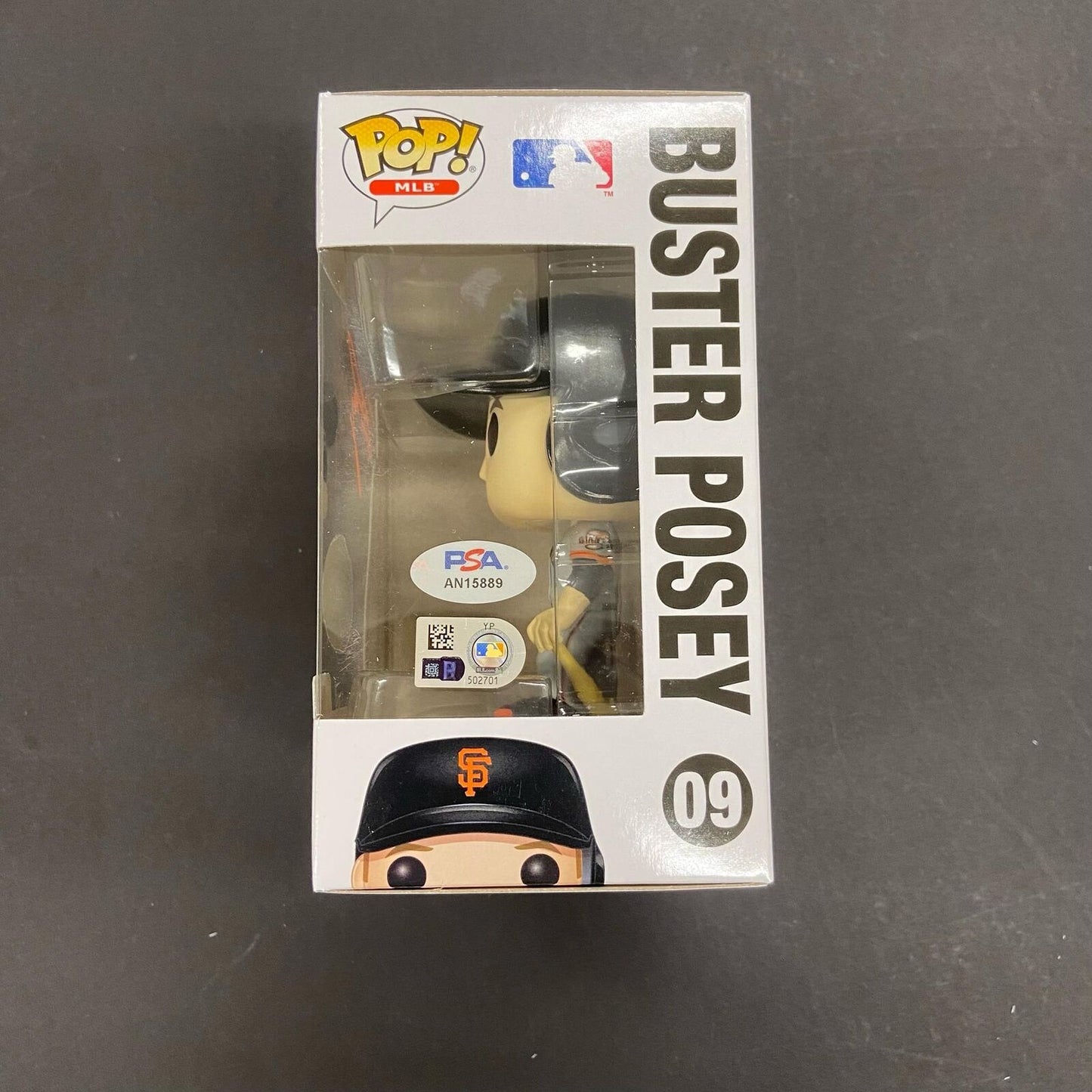 Buster Posey Signed Funko Pop #09 PSA/DNA Giants Autographed MLB Holo