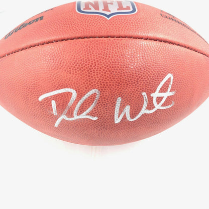 Deshaun Watson Signed Football Fanatics Cleveland Browns Autographed