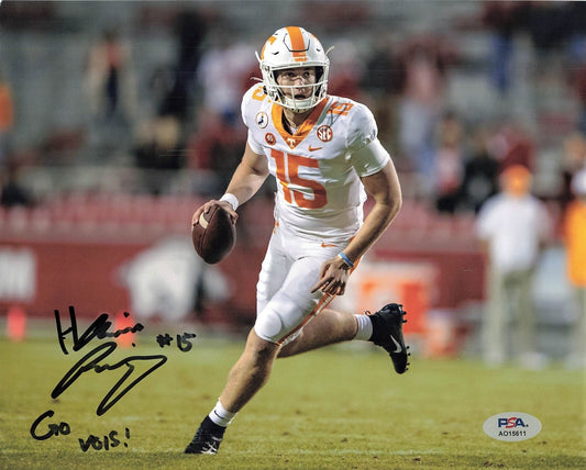 Harrison Bailey signed 8x10 photo PSA/DNA Tennessee