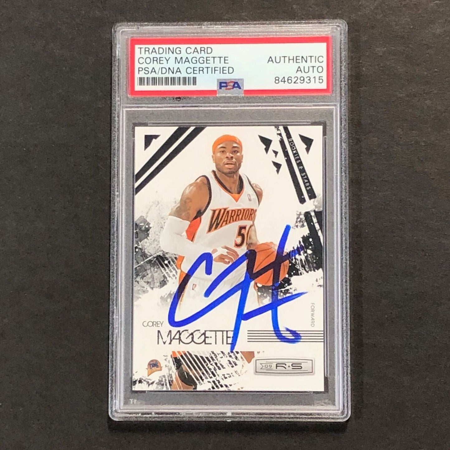 2009-10 Panini Rookies & Stars #29 Corey Maggette Signed Card AUTO PSA Slabbed W