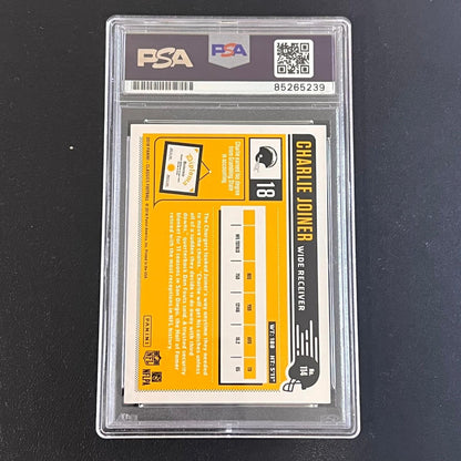 2018 Panini Classics #114 Charlie Joiner Signed Card PSA AUTO Slabbed Chargers