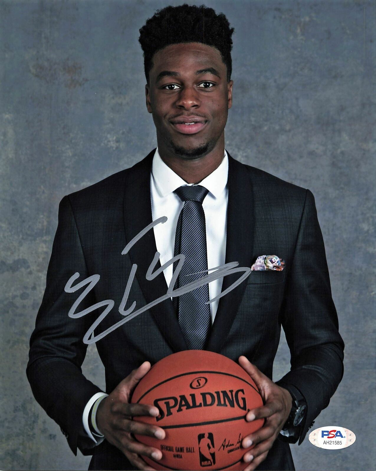 Emmanuel Mudiay signed 8x10 photo PSA/DNA Denver Nuggets Autographed Jazz