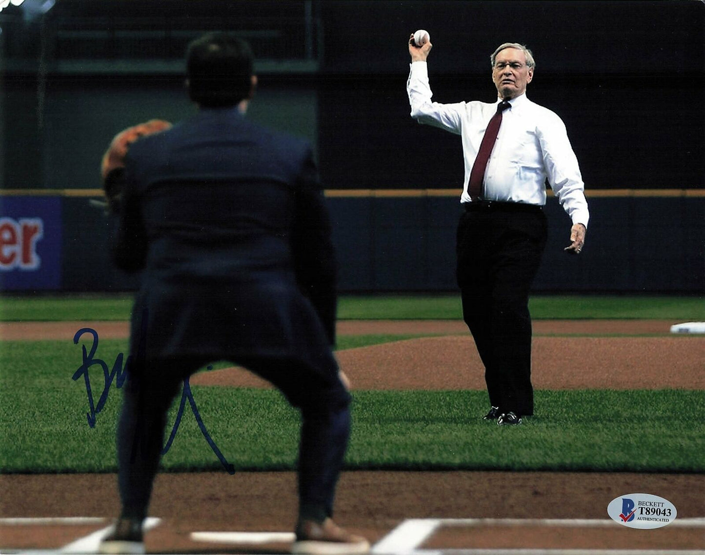 Allan Bud Selig signed 8x10 Photo BAS Beckett Commissioner Autographed