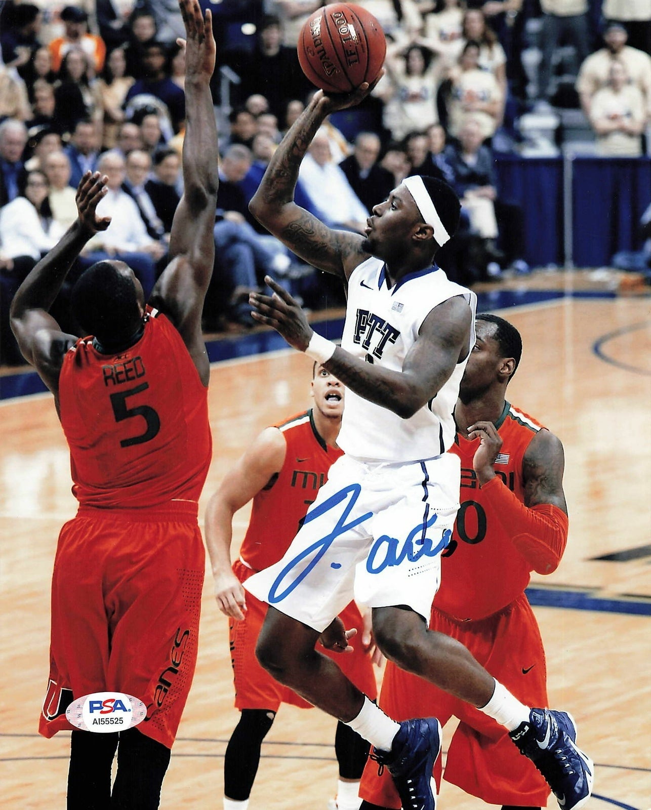 JAMEL ARTIS signed 8x10 Photo PSA/DNA Pittsburgh Panthers Autographed