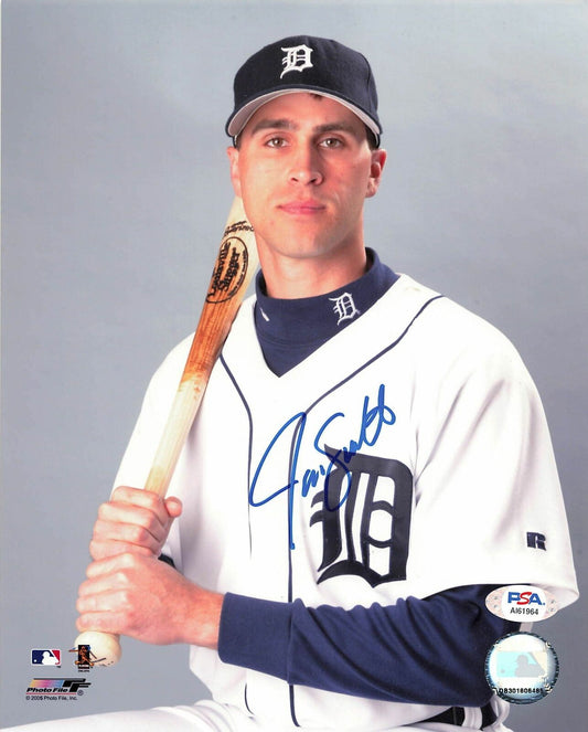 JASON SMITH signed 8x10 photo PSA/DNA Detroit Tigers Autographed