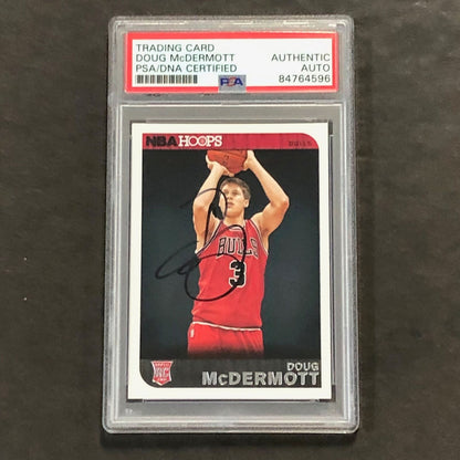 2014-15 NBA Hoops #271 Doug McDermott RC Signed Card AUTO PSA Slabbed